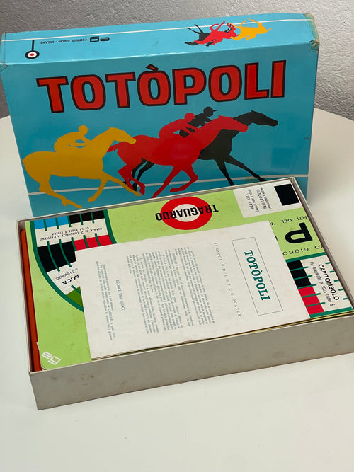 Gioco da Tavolo Totòpoli Vintage Anni 70/80 - Editrice Giochi Milano - Completo