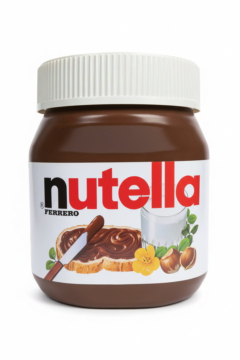 Pouf Contenitore Gigante Nutella Ferrero Originale - Barattolo Espositore 50 cm pezzo unico