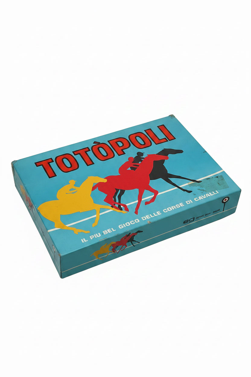 Gioco da Tavolo Totòpoli Vintage Anni 70/80 - Editrice Giochi Milano - Completo