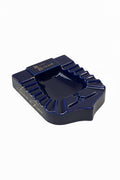Posacenere Vintage Marie Brizard Ceramica Blu Cobalto Made in France