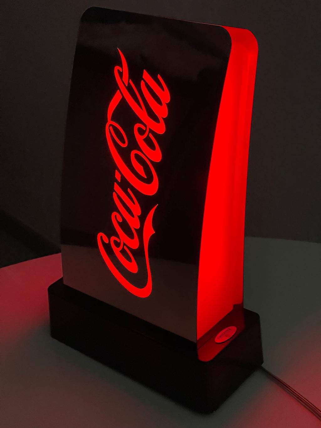 Lampada Vintage Coca-Cola Anni '80 - luminosa da Bar