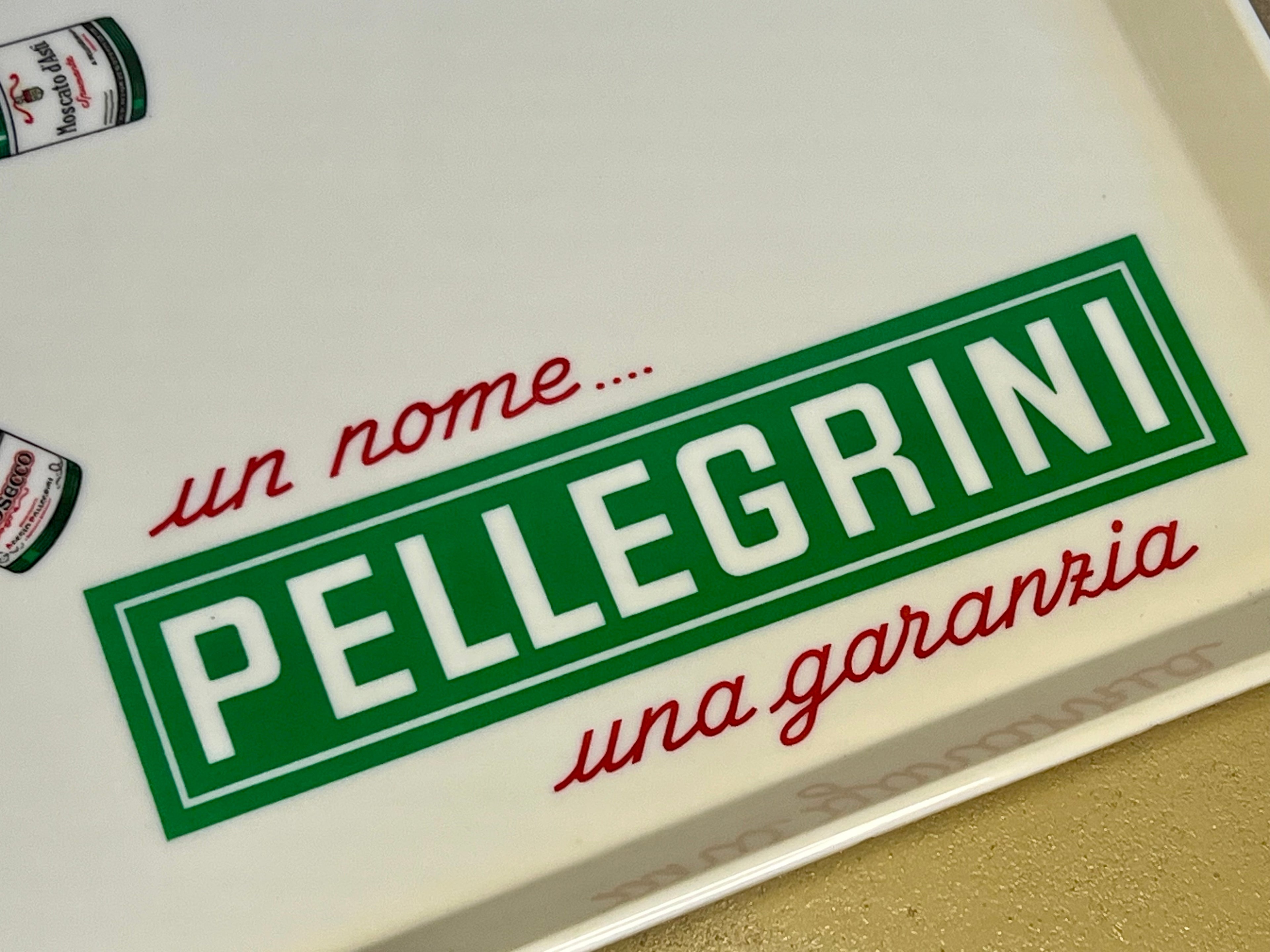 Vassoio Pubblicitario Vintage Pellegrini Anni 60/70 - Modernariato Bar pezzo unico