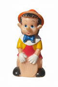 Pupazzo Pinocchio in Gomma Morbida Vintage Anni '60/'70 - Stile Ledra 14 cm