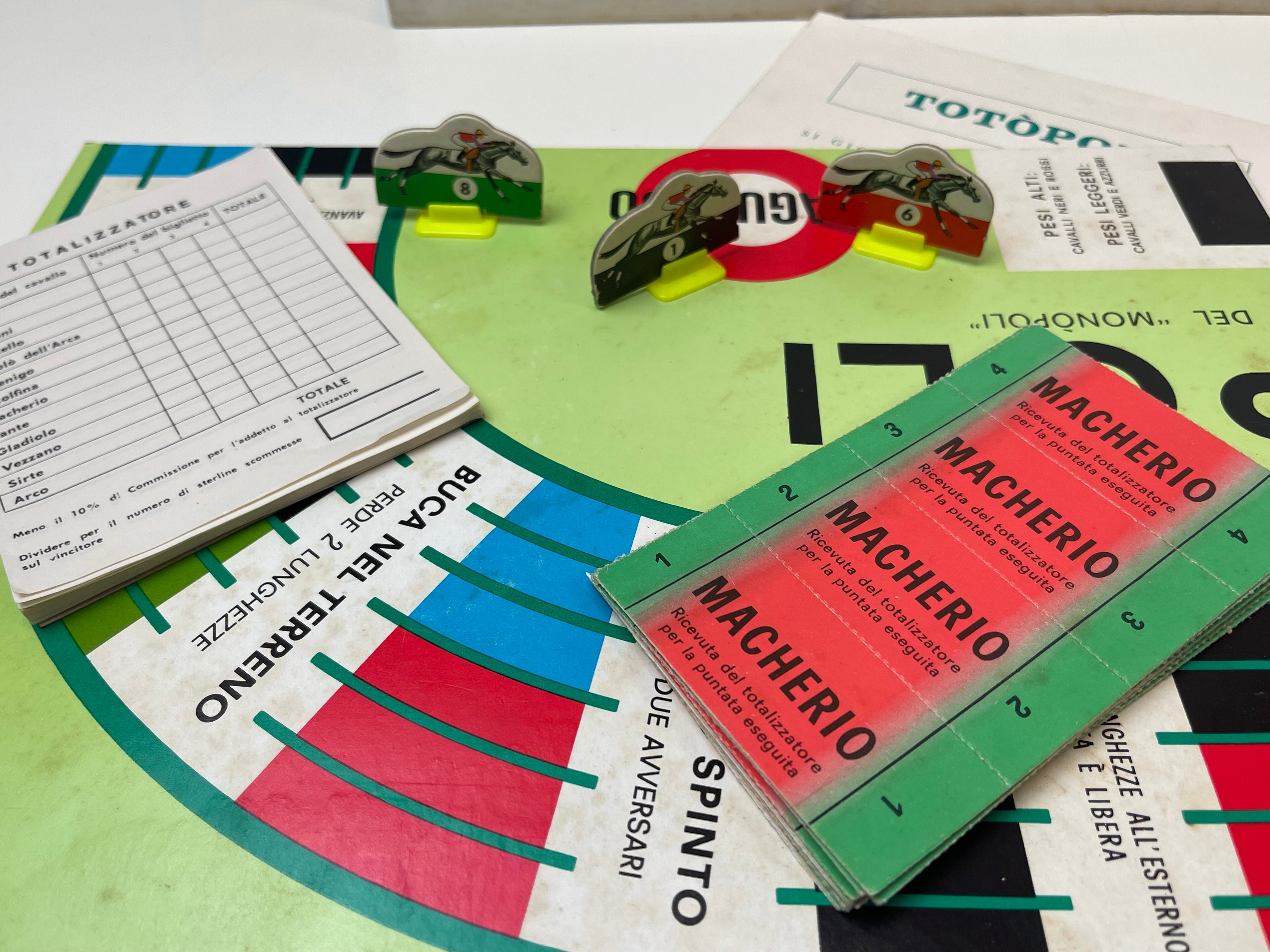 Gioco da Tavolo Totòpoli Vintage Anni 70/80 - Editrice Giochi Milano - Completo