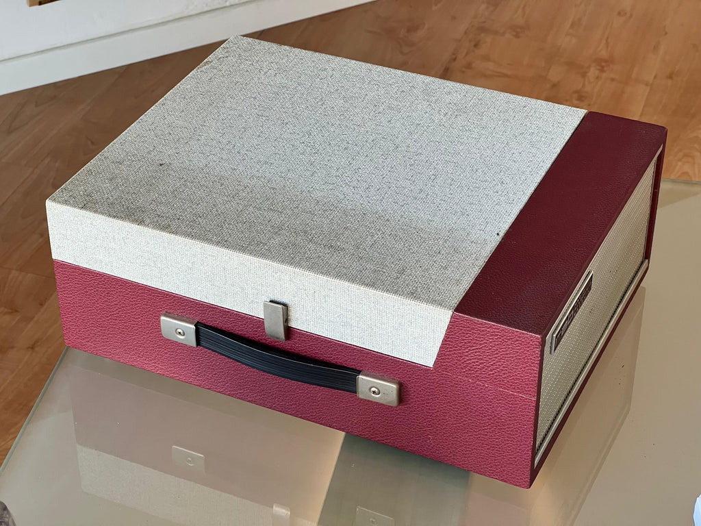 Fonovaligia Vintage Anni '60 Radio Allocchio Bacchini con Giradischi Monarch BSR pezzo unico