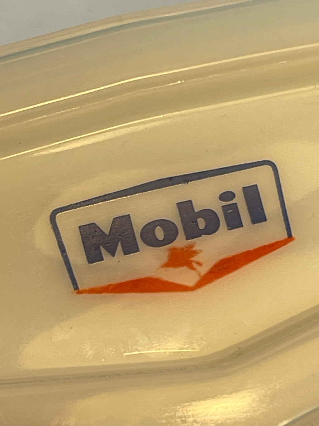 Posacenere Vintage Mobil Anni 60 Vetro Lattimo Design Automobilia