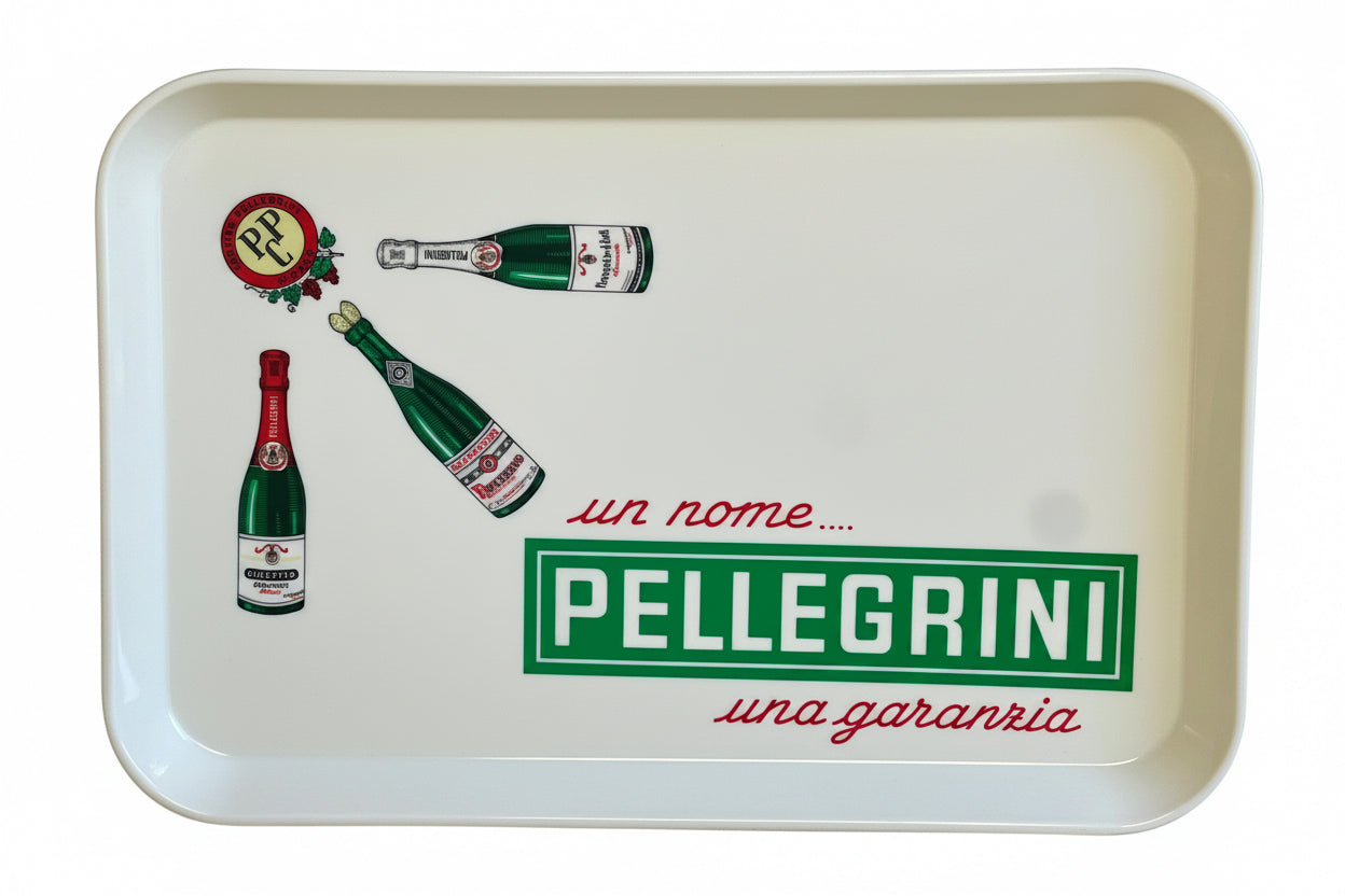 Vassoio Pubblicitario Vintage Pellegrini Anni 60/70 - Modernariato Bar pezzo unico