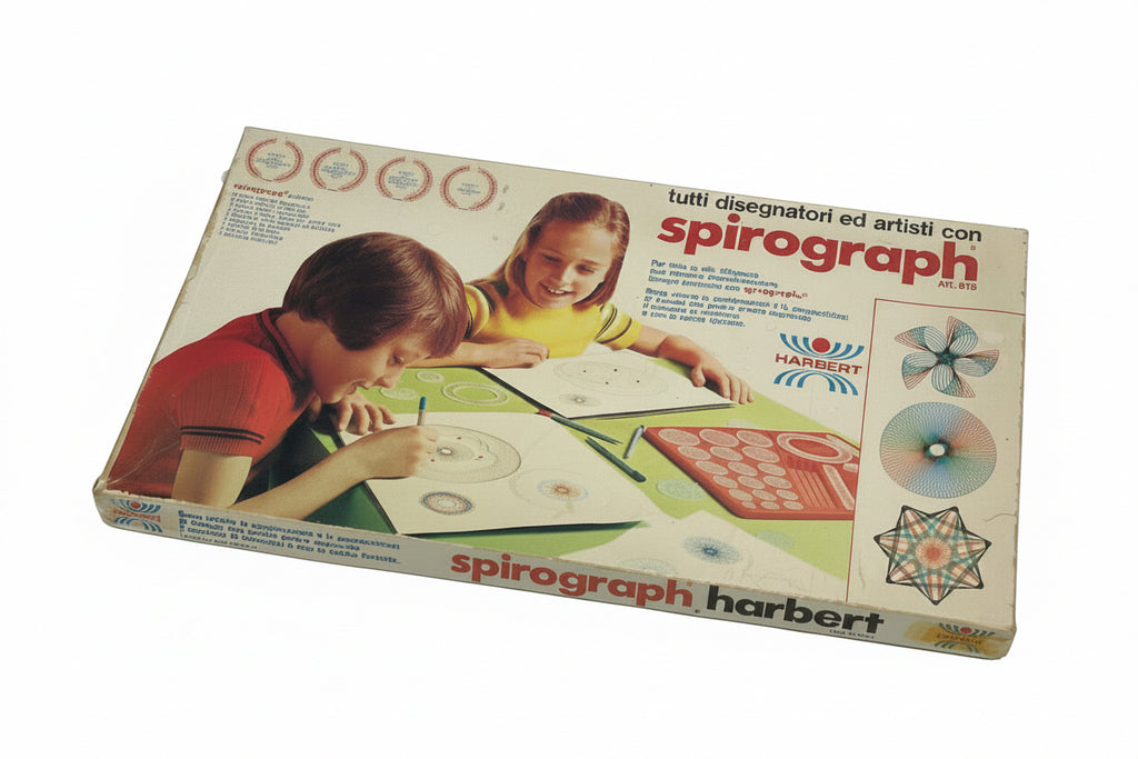 Gioco Vintage Spirograph Harbert - Made in Italy Anni 70