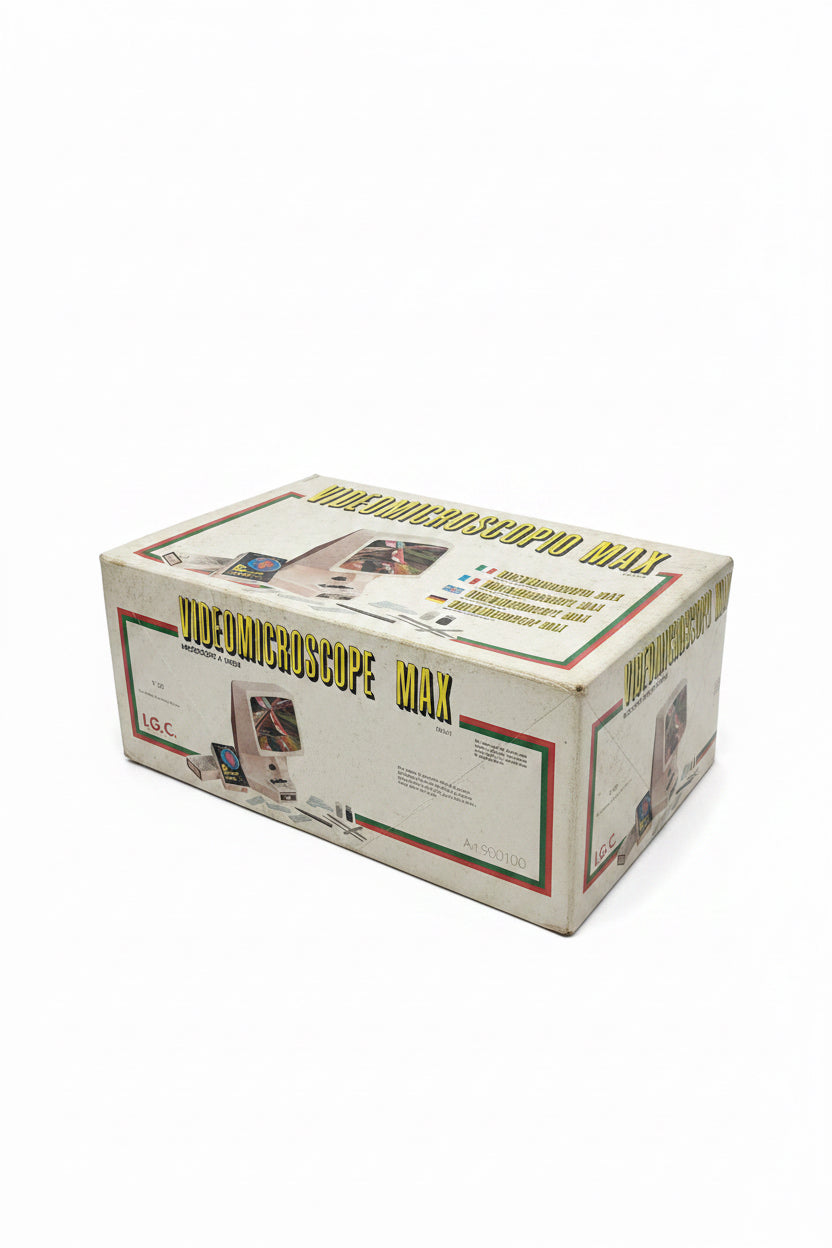 Videomicroscopio Max I.G.C. Vintage Anni '70 - Gioco Scientifico Space Age Boxato
